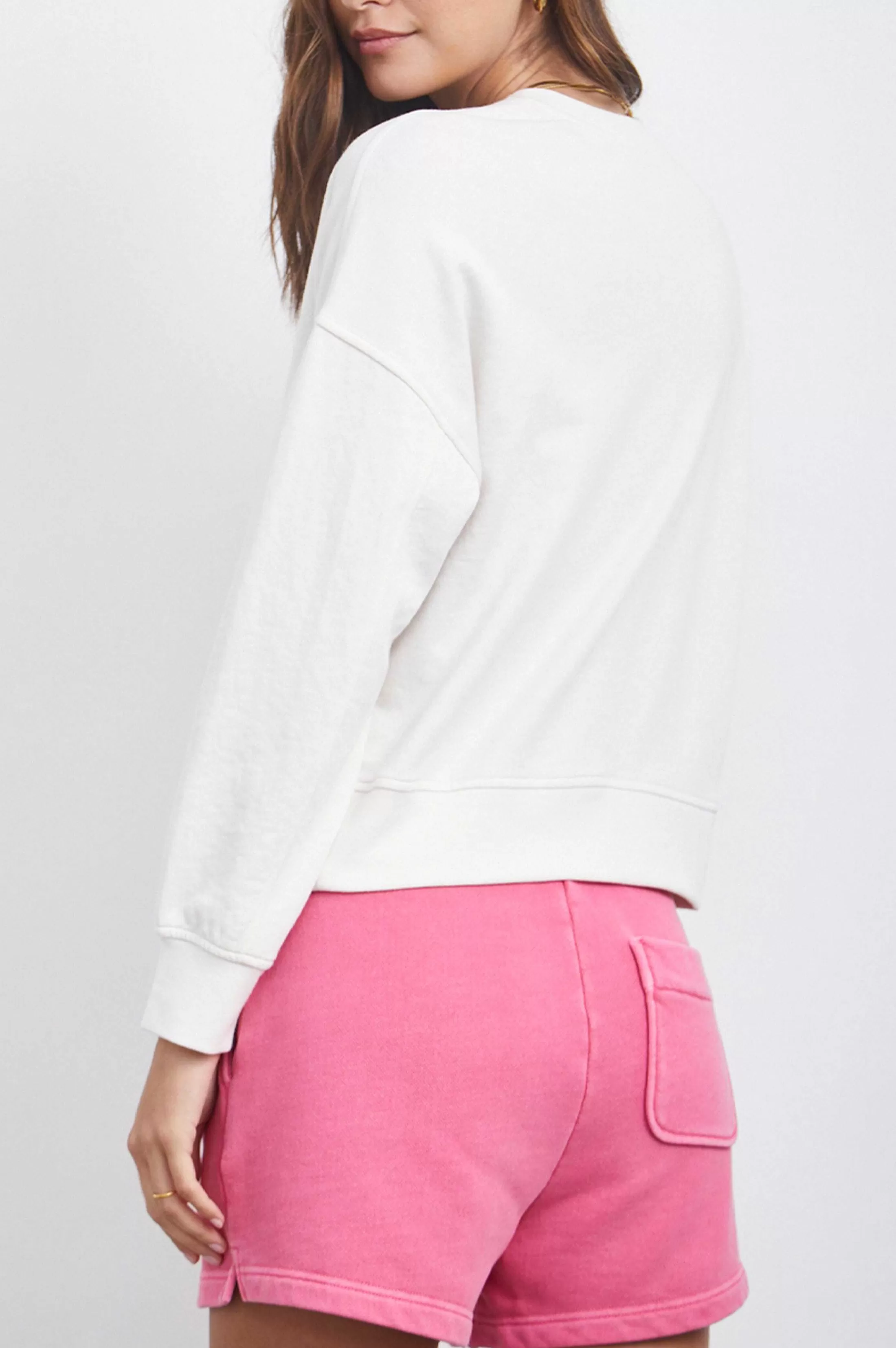 Lounge-Rails Alice Sweatshirt - Winter Witte