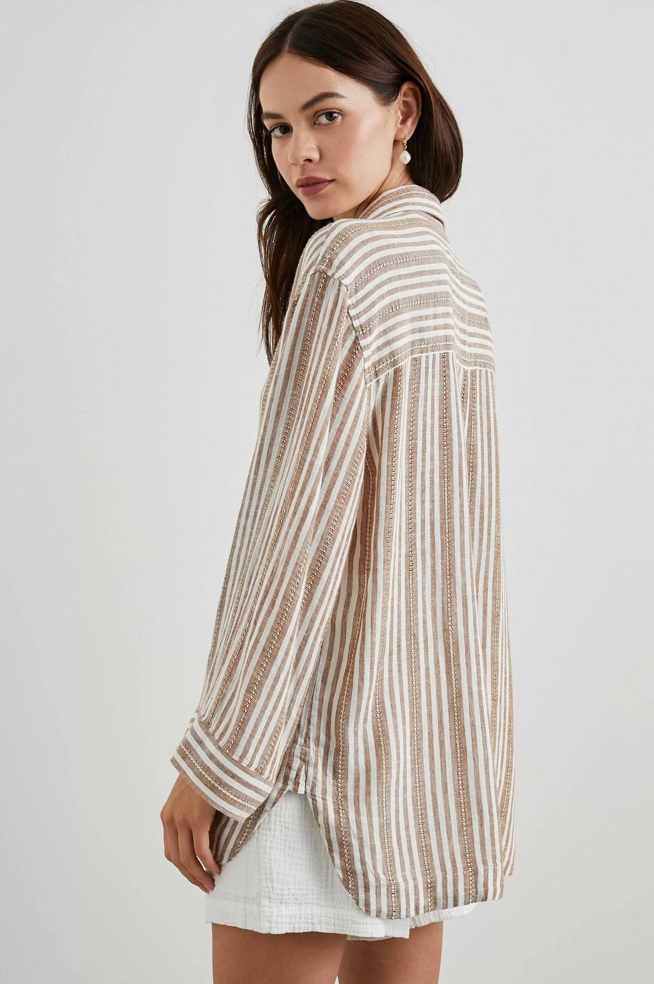 Bovenkanten-Rails Banks Top - Palo Santo Stripe