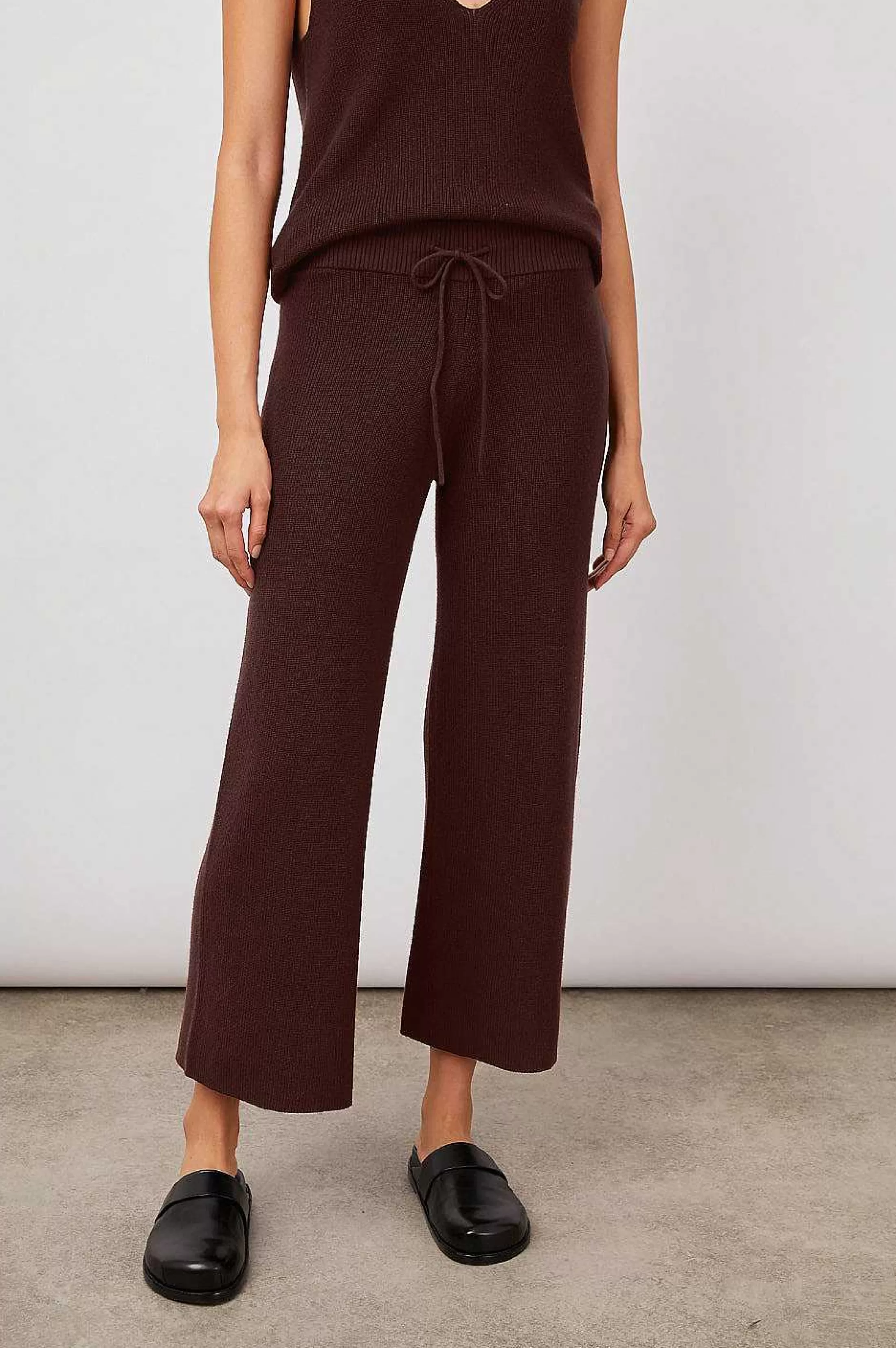 Broeken En Korte Broeken-Rails Brook Pant - Russet