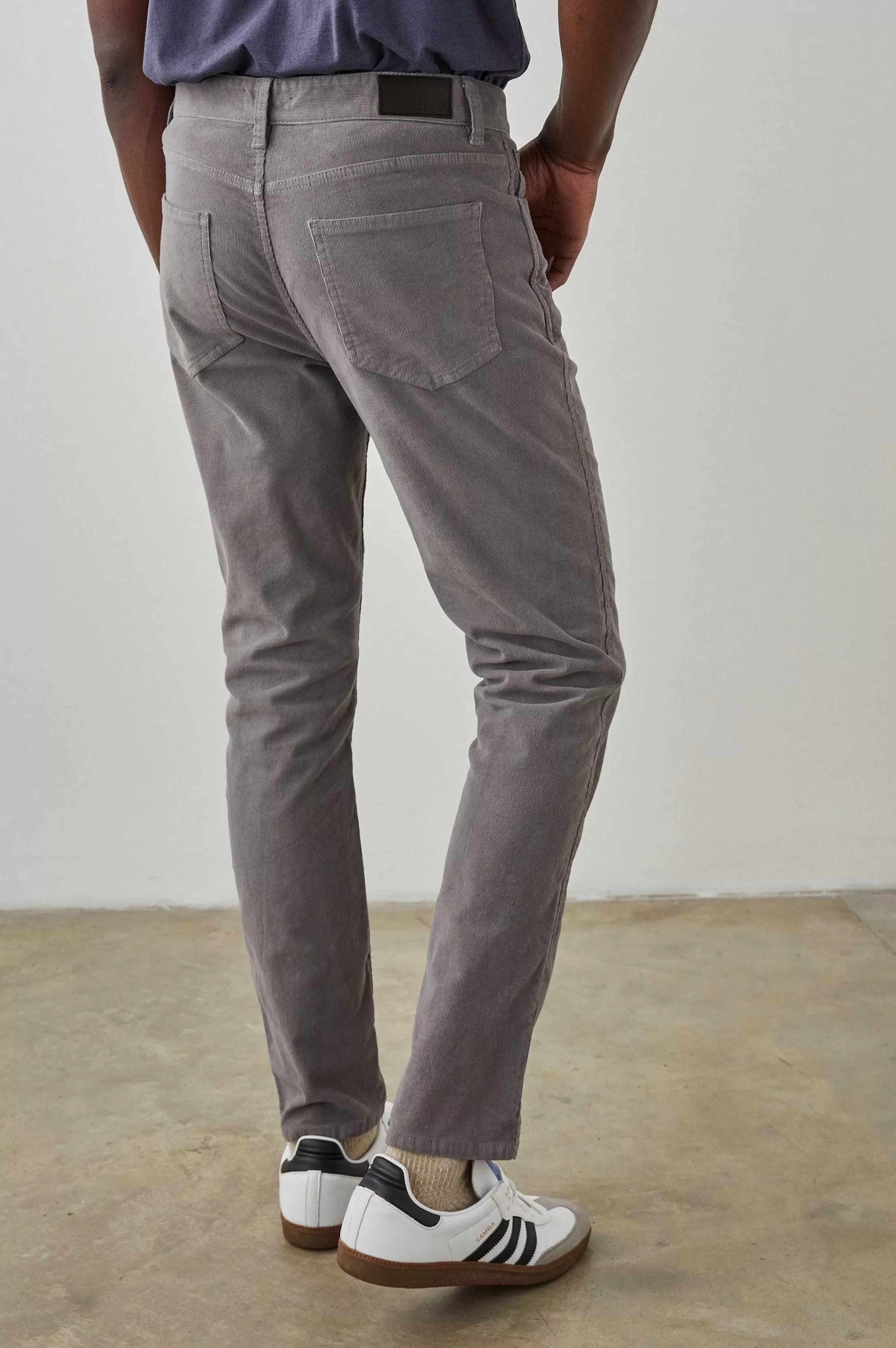 Broek-Rails Carver Pant - Corduroy Storm Cloud