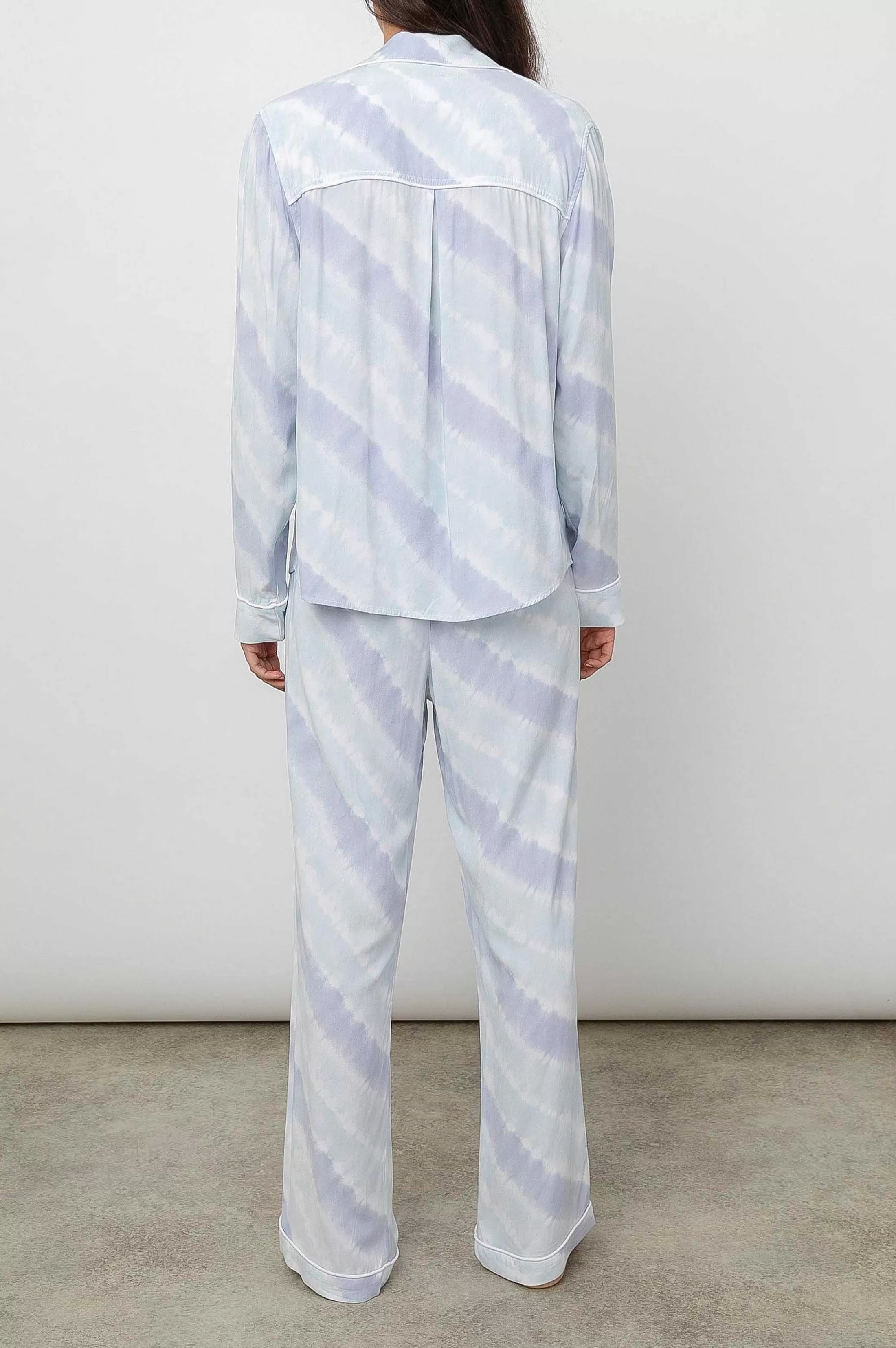 Nachtkleding-Rails Clara Pyjamaset - Cloud Mist Tie Dye