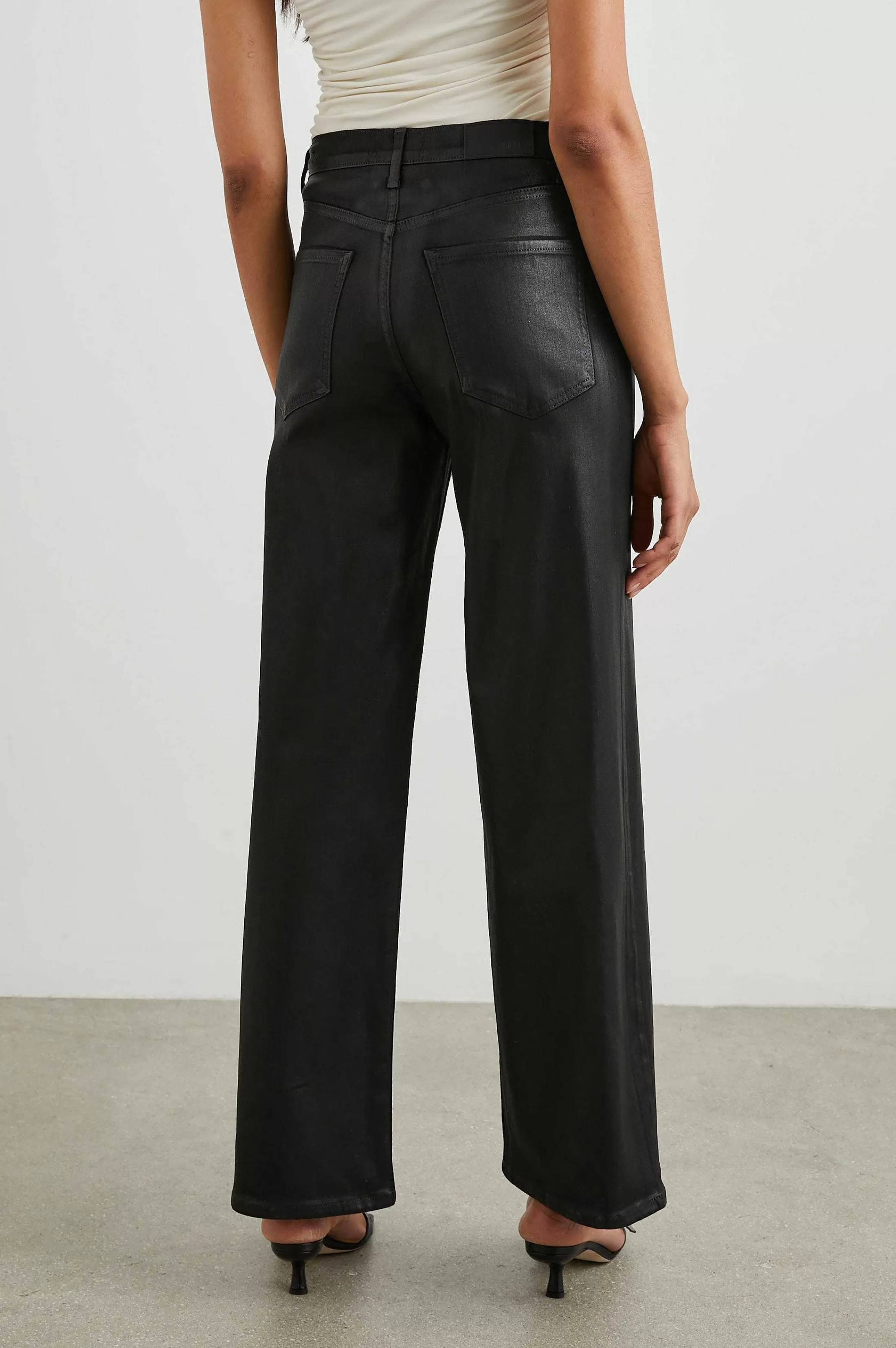 Denim-Rails Getty Wide Leg - Gecoate Noir