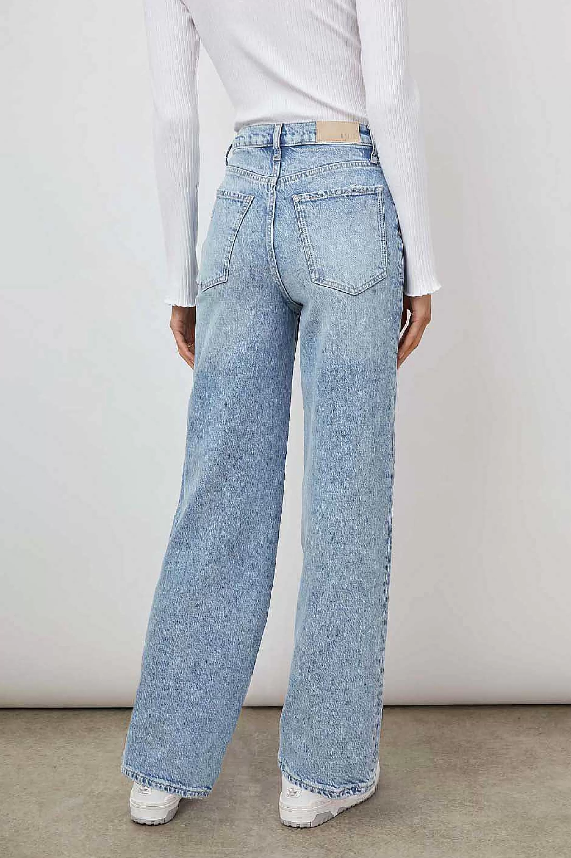 Denim-Rails Getty Wide Leg - Sneeuwvogel