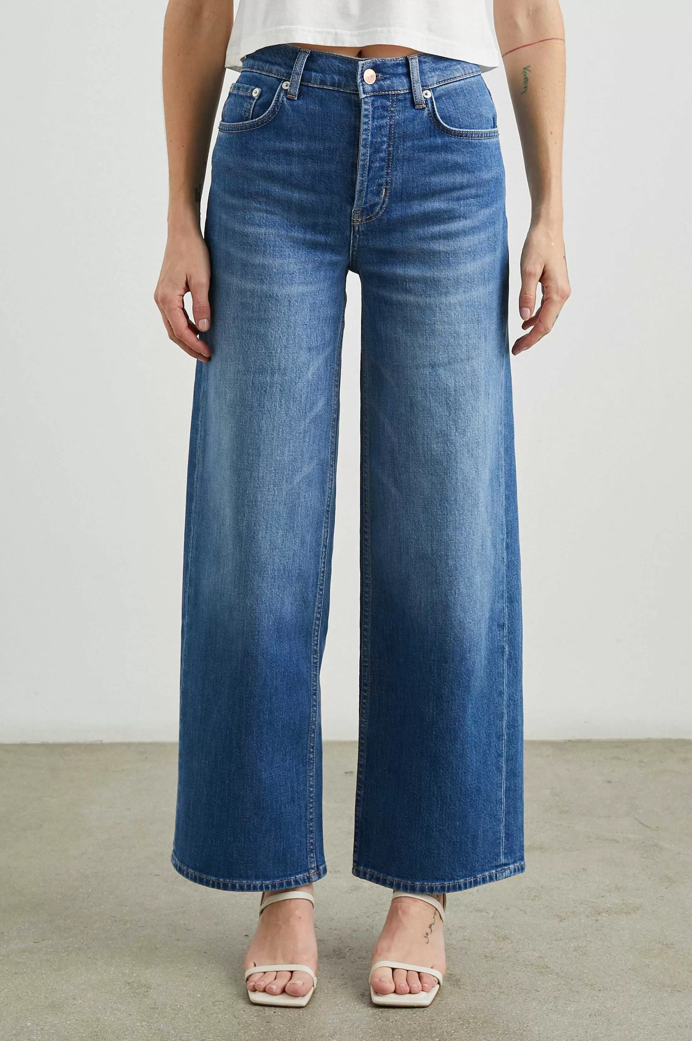 Denim-Rails Getty Wide Leg - Vloedgolf