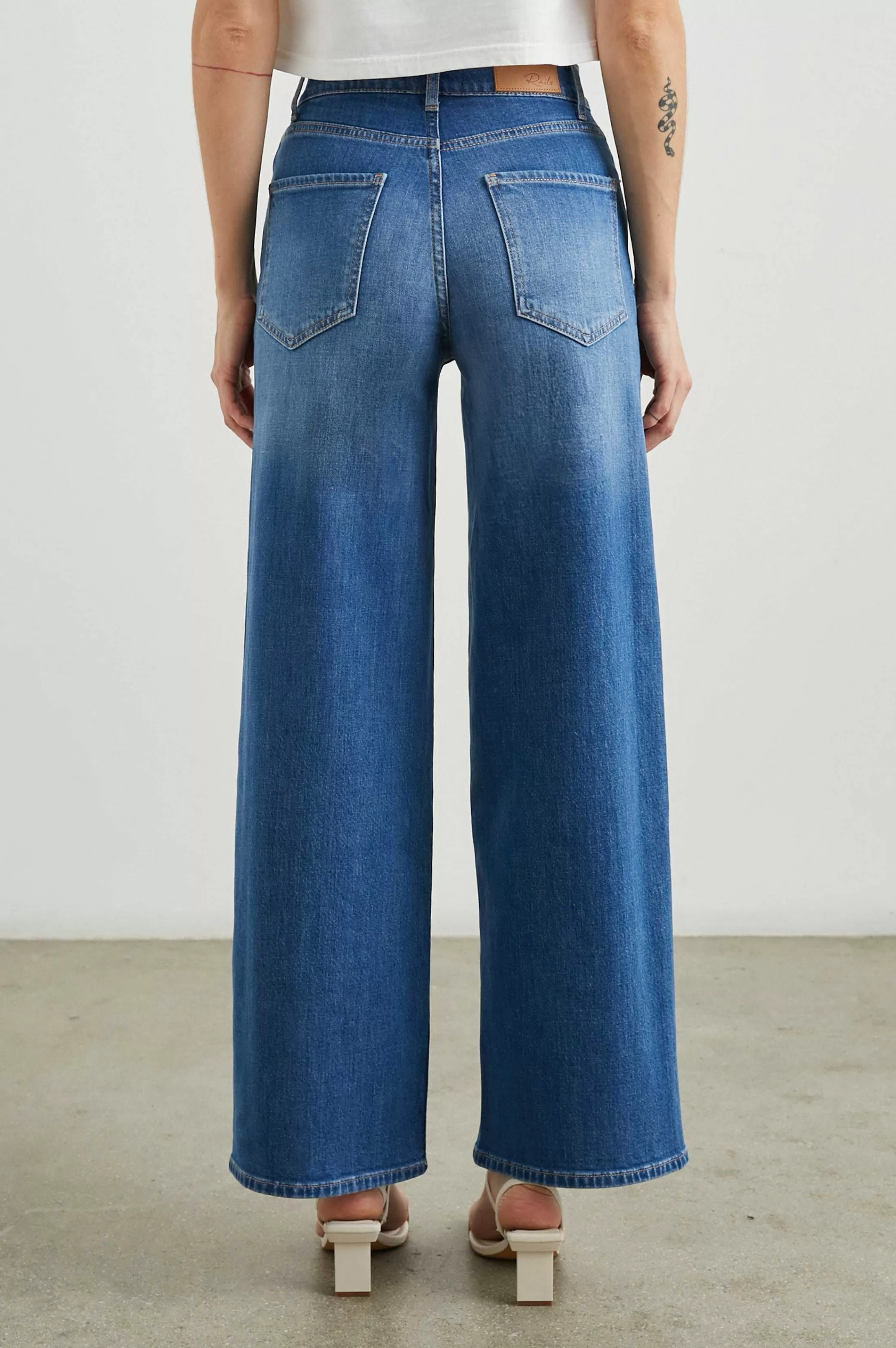 Denim-Rails Getty Wide Leg - Vloedgolf