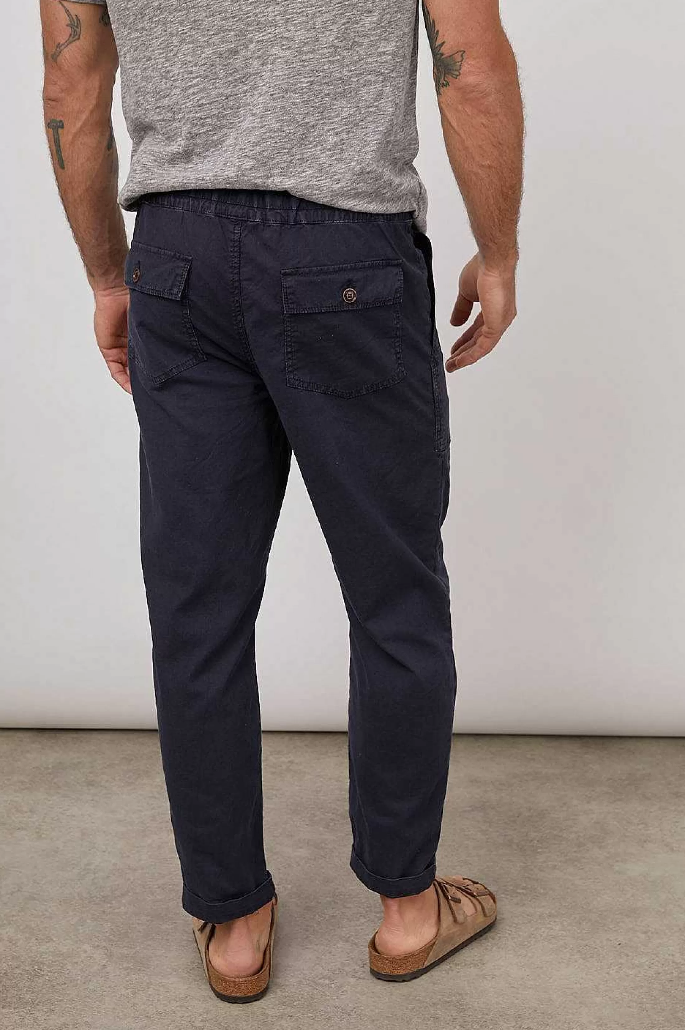 Broek-Rails Gobi Broek - Faded Marine