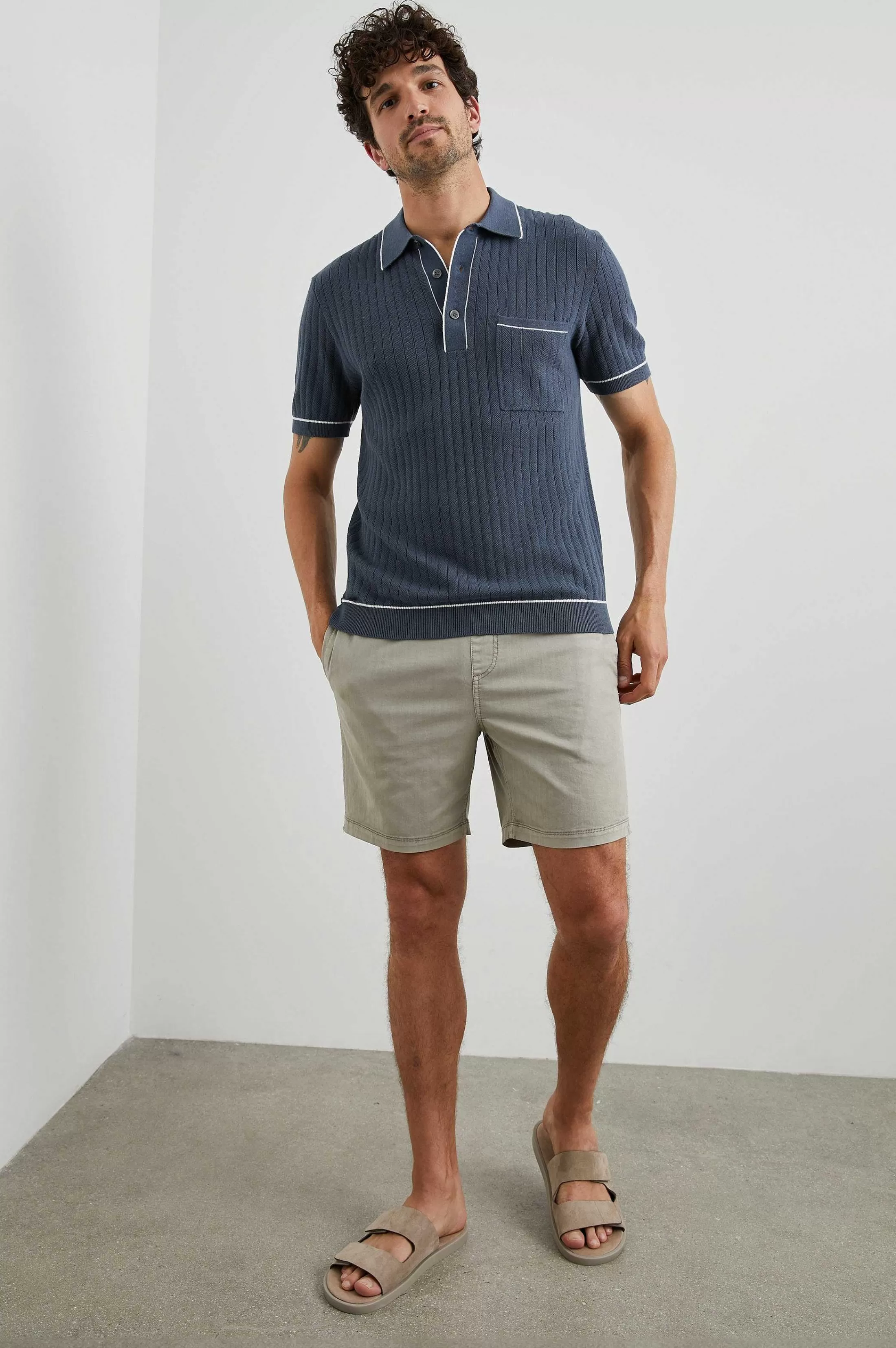 Overhemden-Rails Hardy Poloshirt - Faded Marine