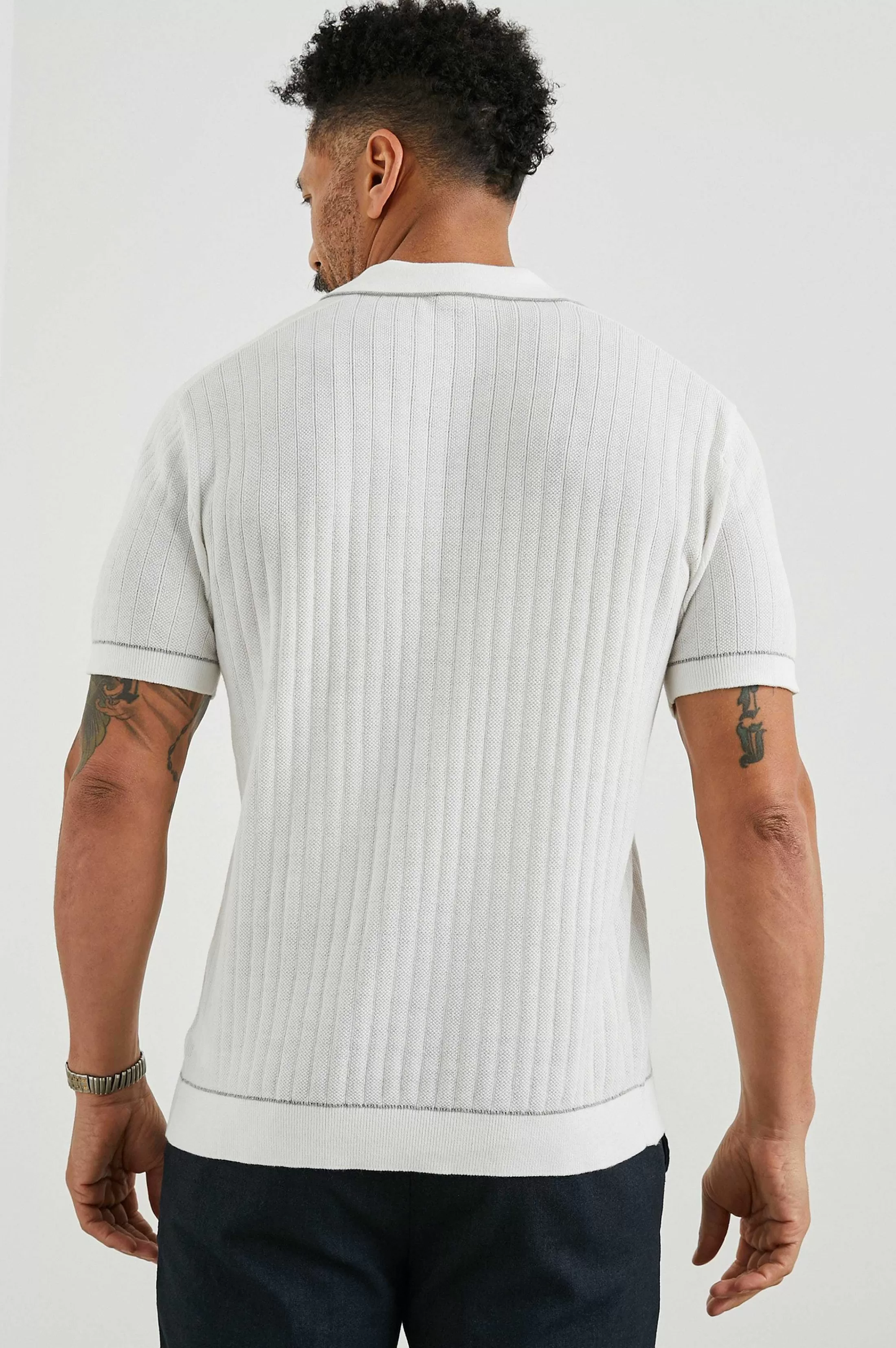 T-Shirts En Polo'S-Rails Hardy Poloshirt - Wit