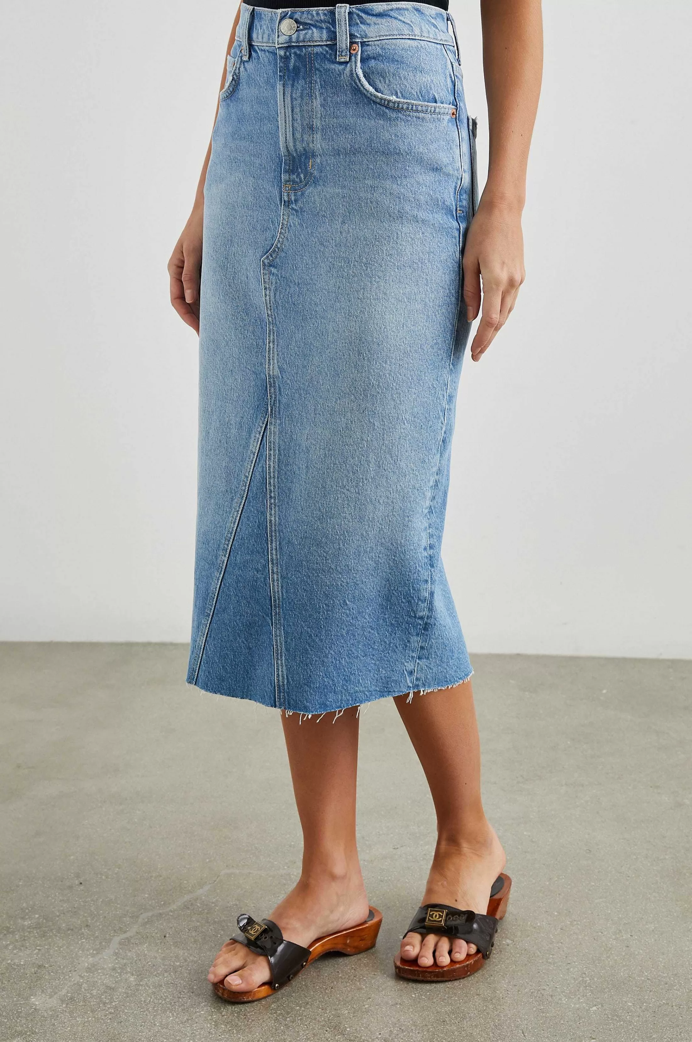 Denim-Rails Highland Rok - Baja Blauw