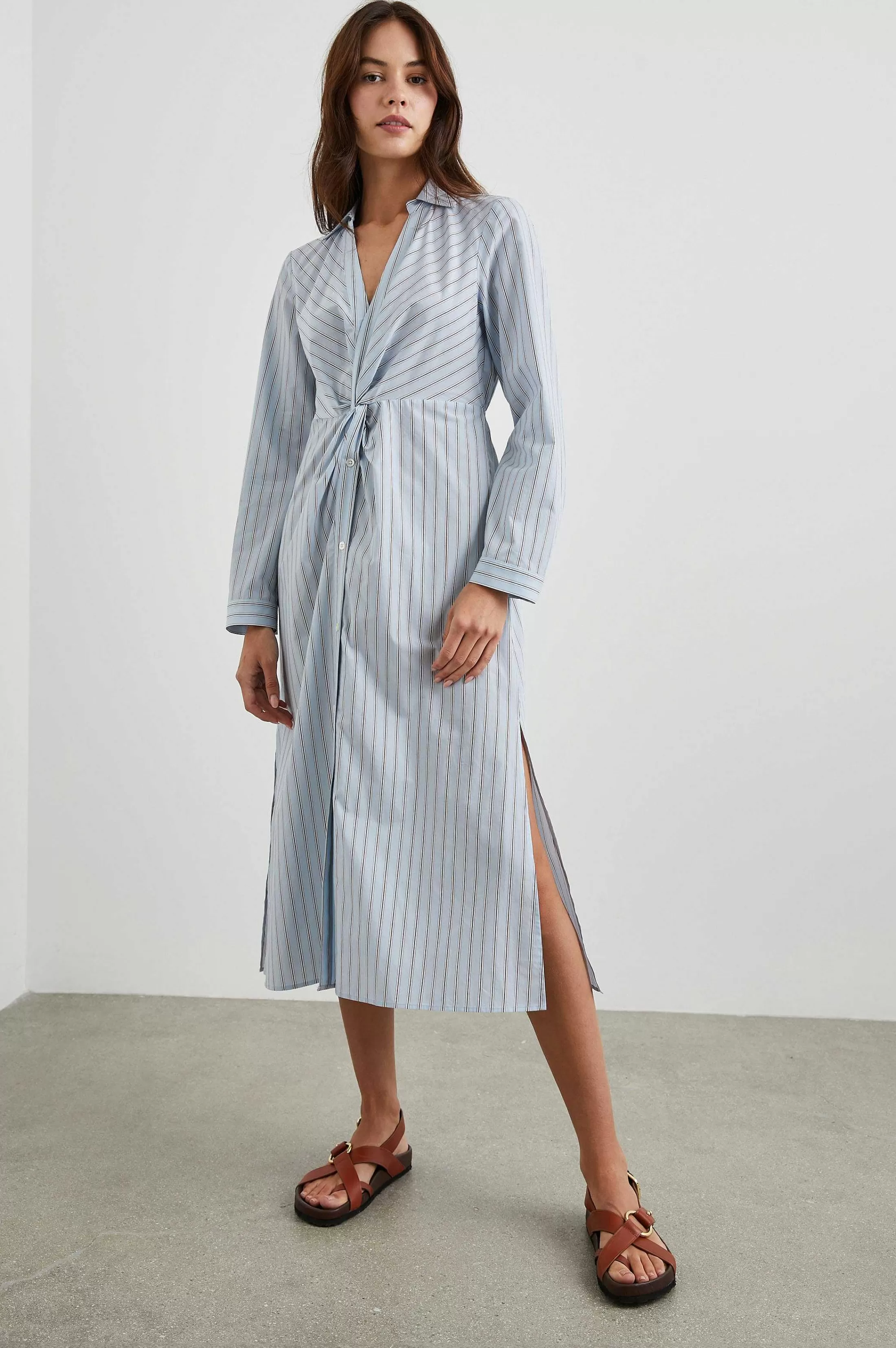 Jurken En Rompertjes-Rails Irie Jurk - Hampton Stripe