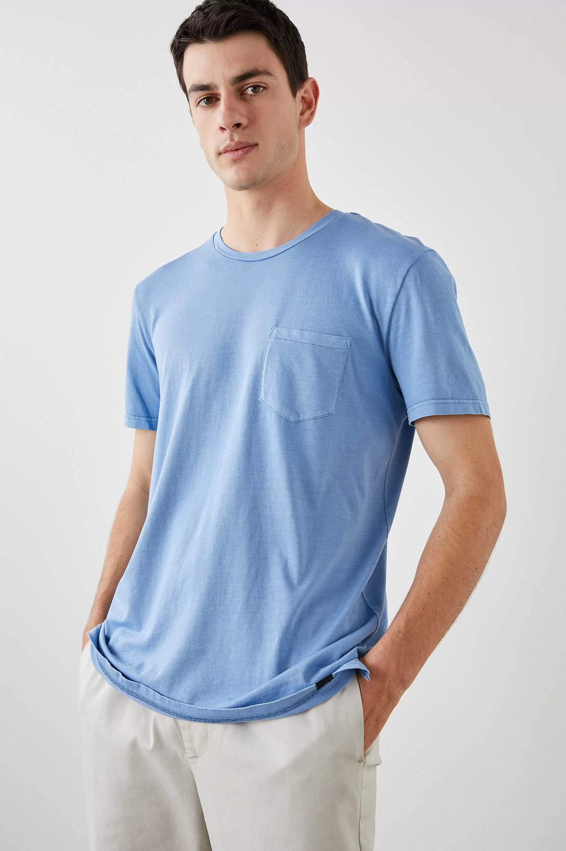 T-Shirts En Polo'S-Rails Johnny T-Shirt - Cielo