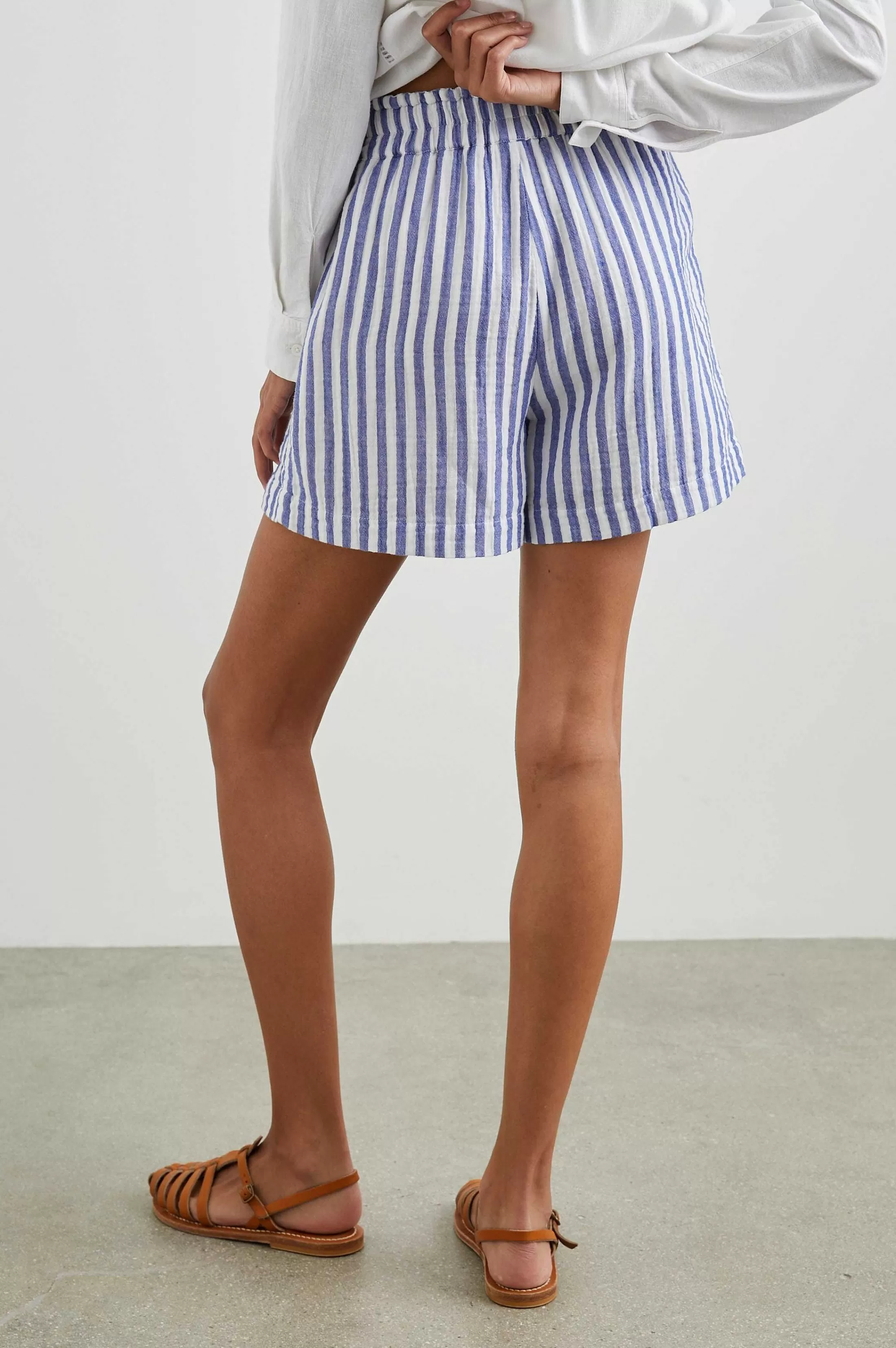 Broeken En Korte Broeken-Rails Leighton Kort - Anacapa Stripe