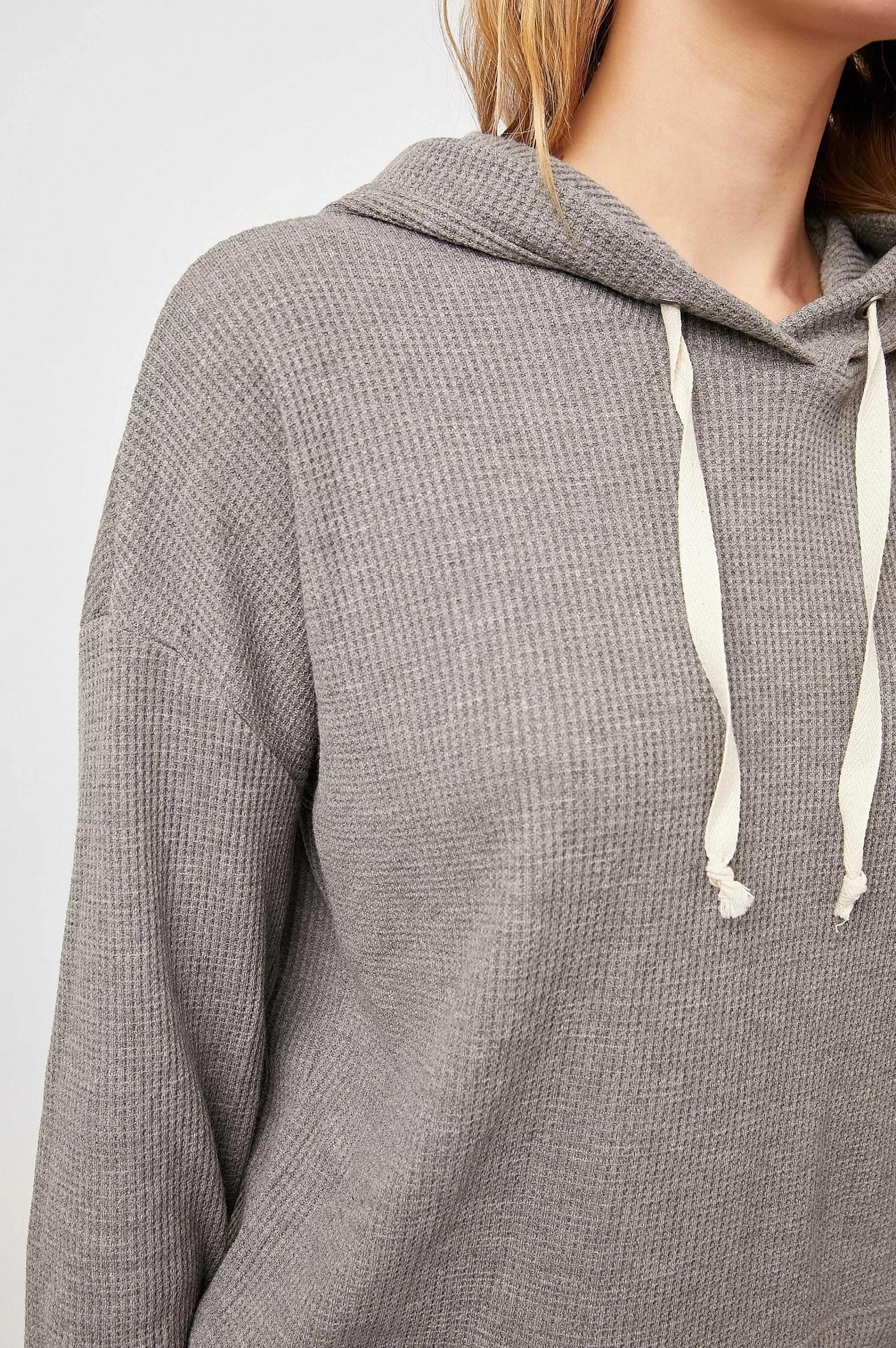 Lounge-Rails Murray Hoodie - Heather Grijs