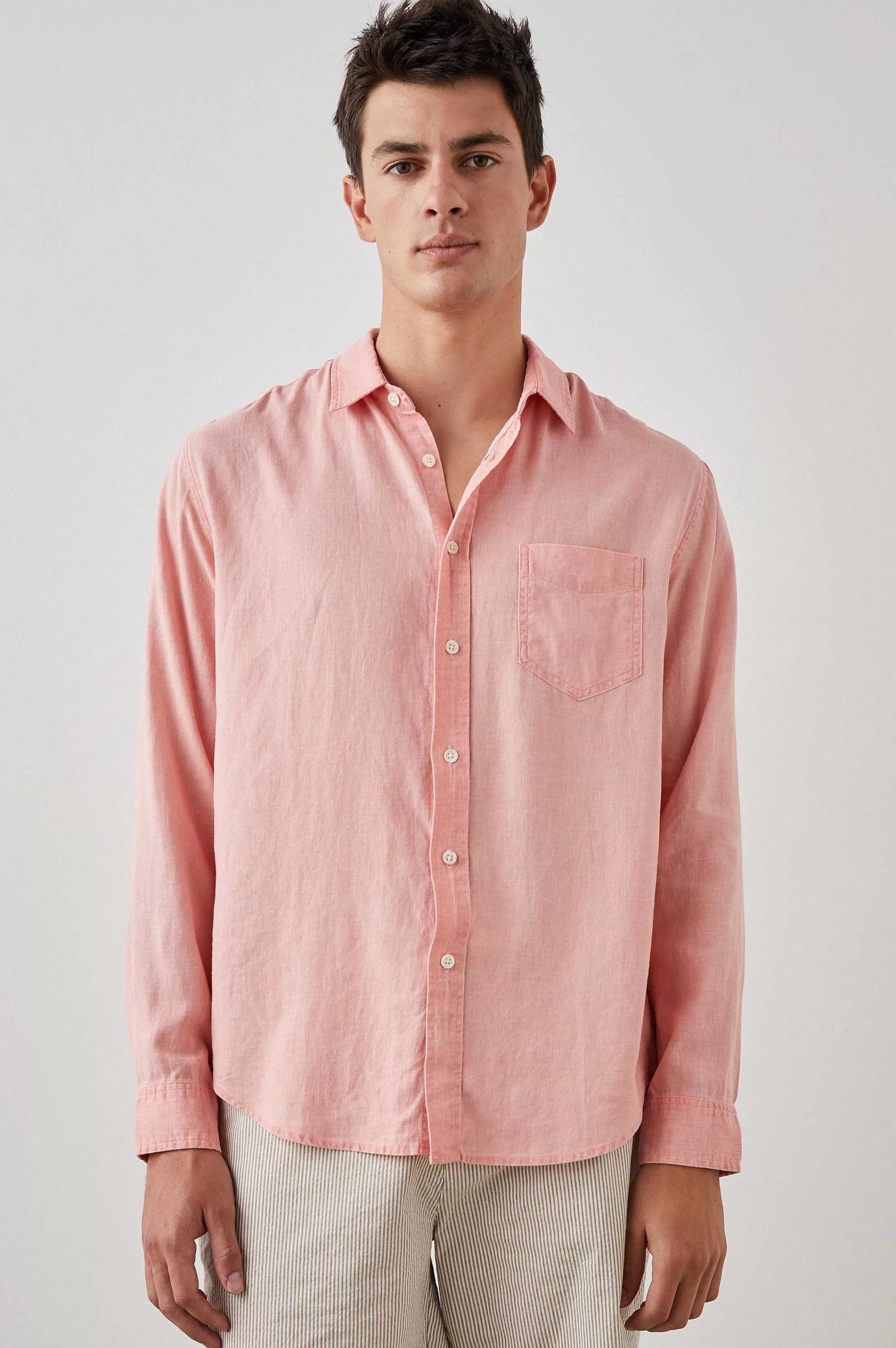 Overhemden-Rails Mykonos Shirt - Agaat