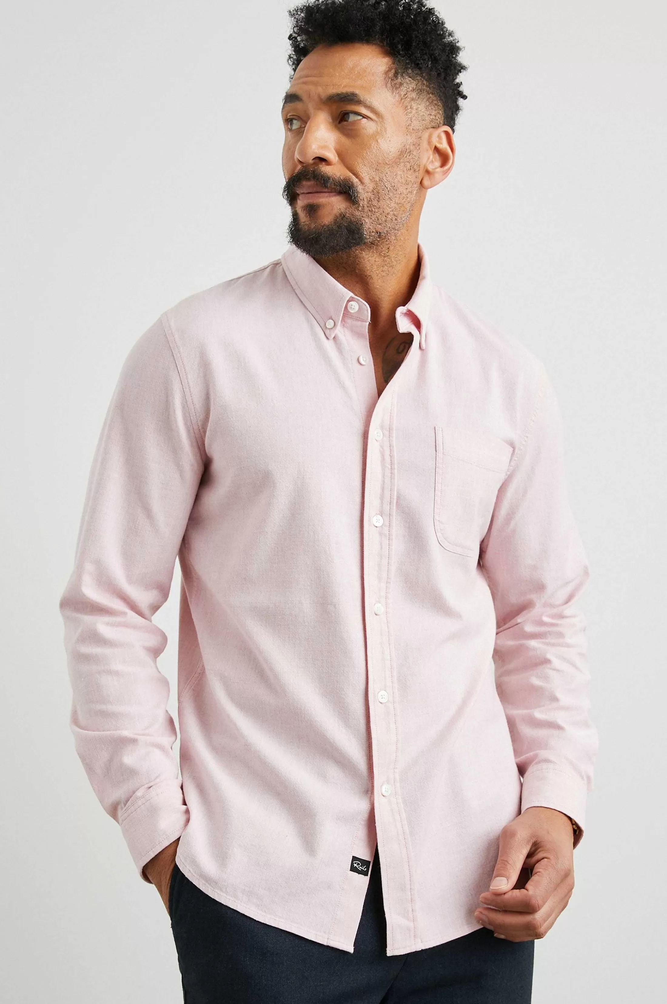 Overhemden-Rails Perry Overhemd - Perfect Roze Oxford