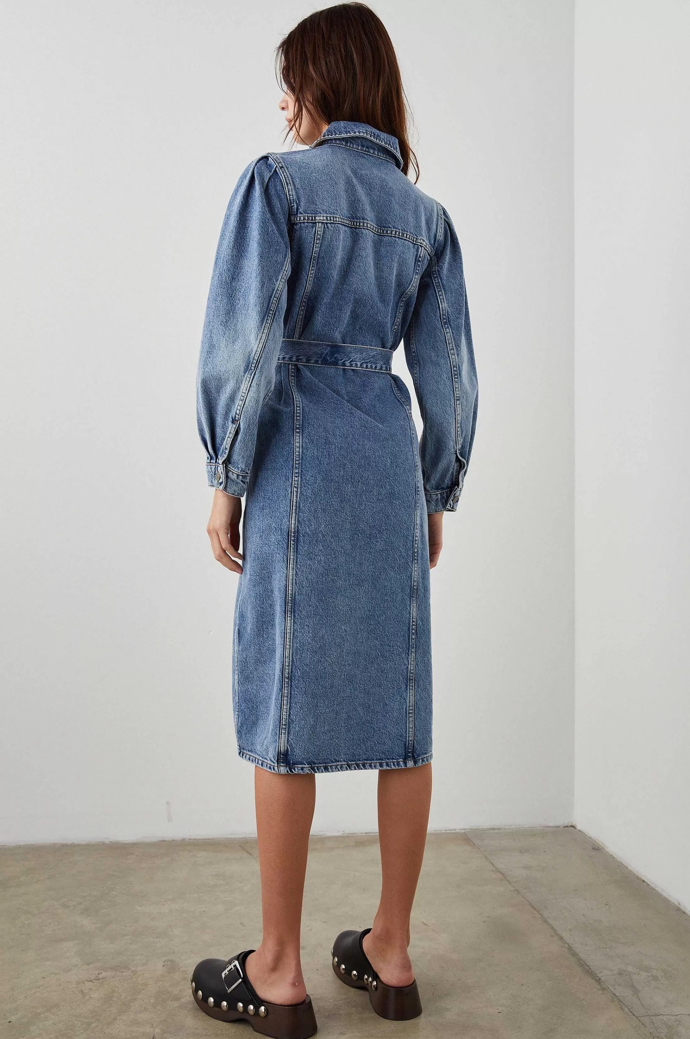 Denim-Rails Pismo Jurk - Stillwater