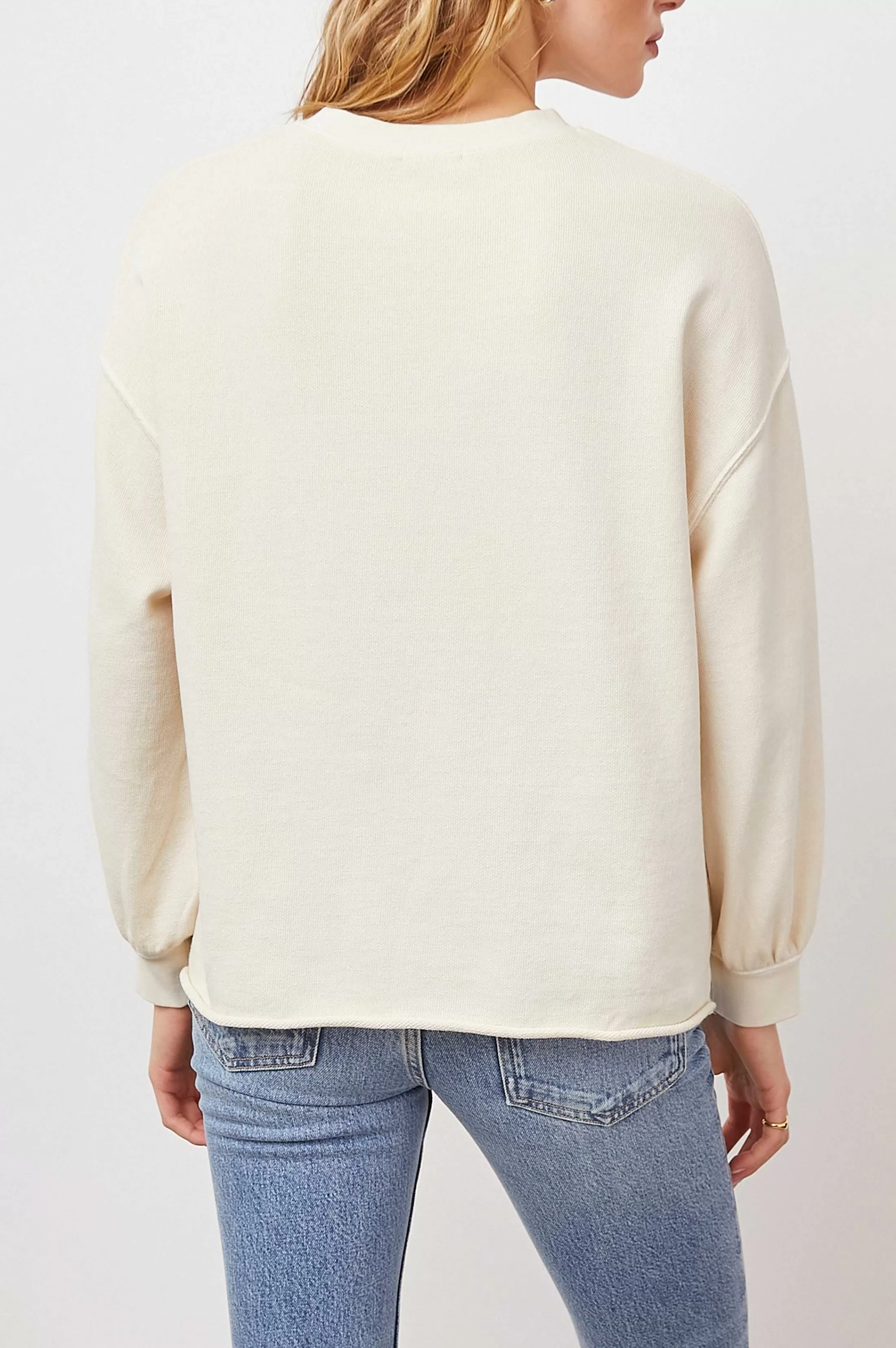 Lounge-Rails Handtekening Sweatshirt - Ivoor