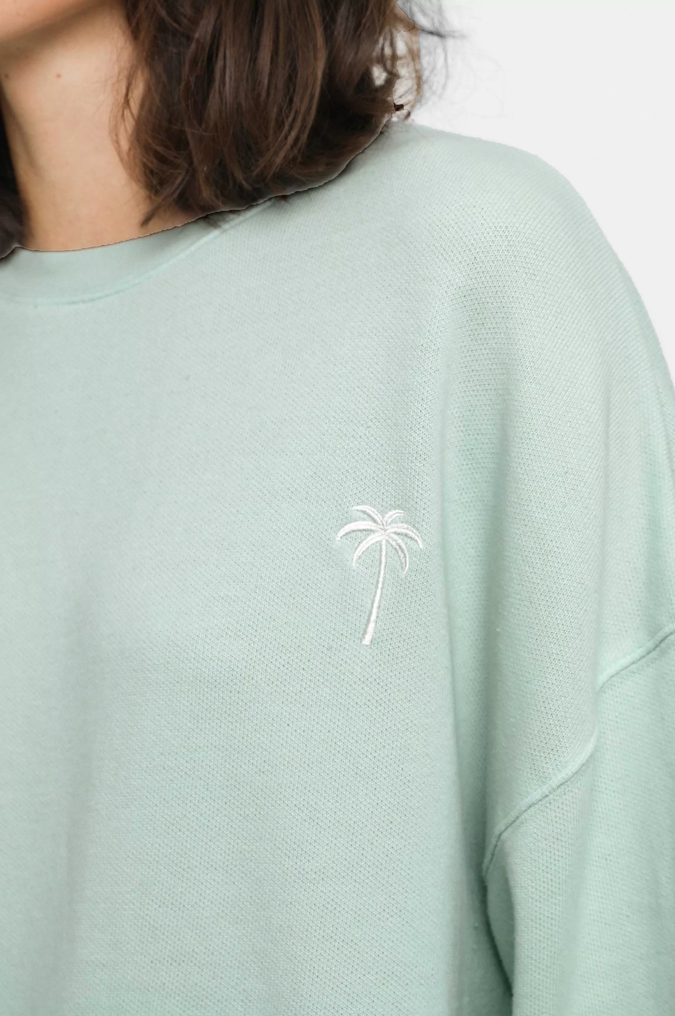 Lounge-Rails Reeves Sweatshirt - Aqua Dip-Verf