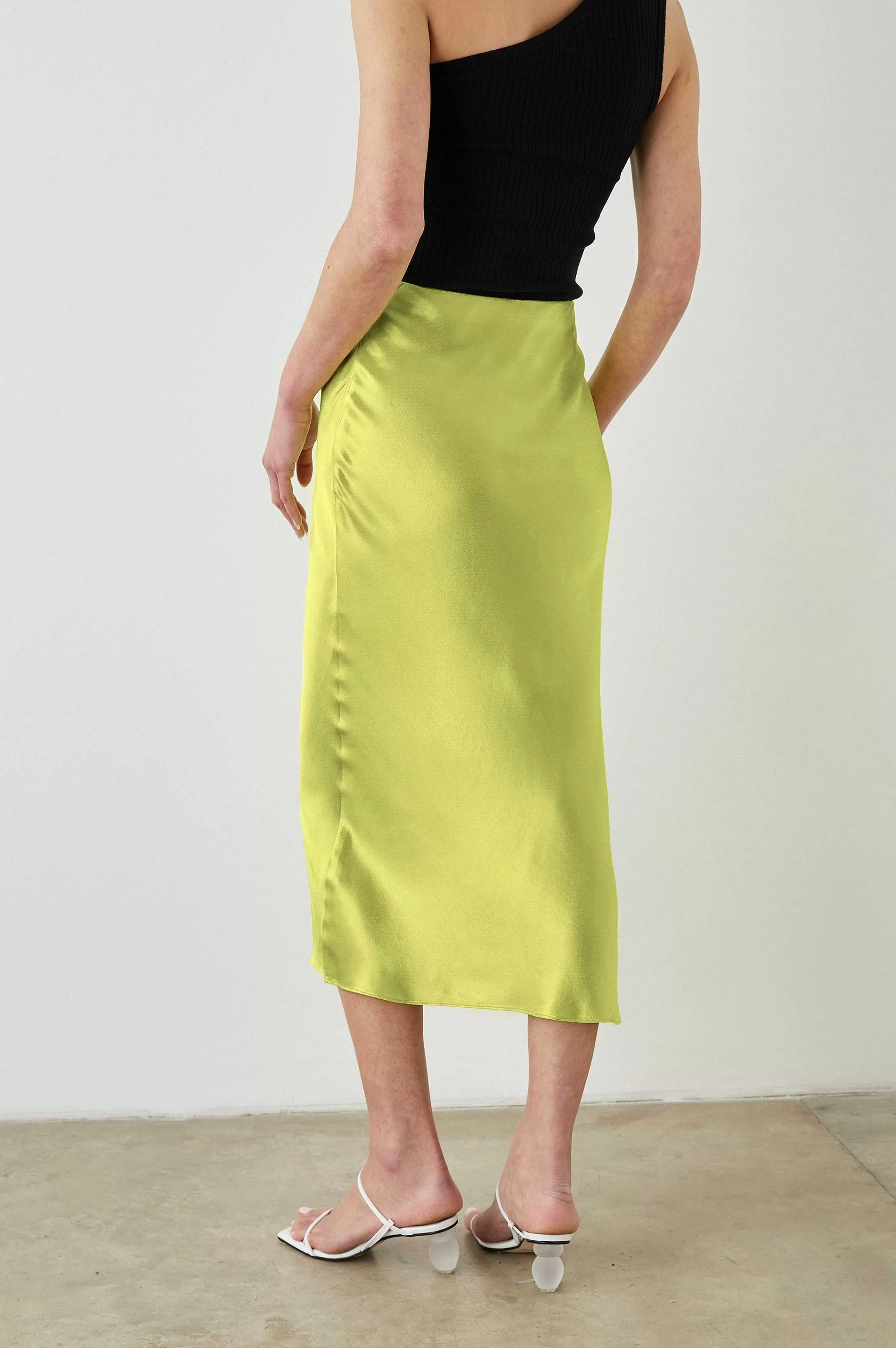 Rokken-Rails Rok Adrienne - Chartreuse