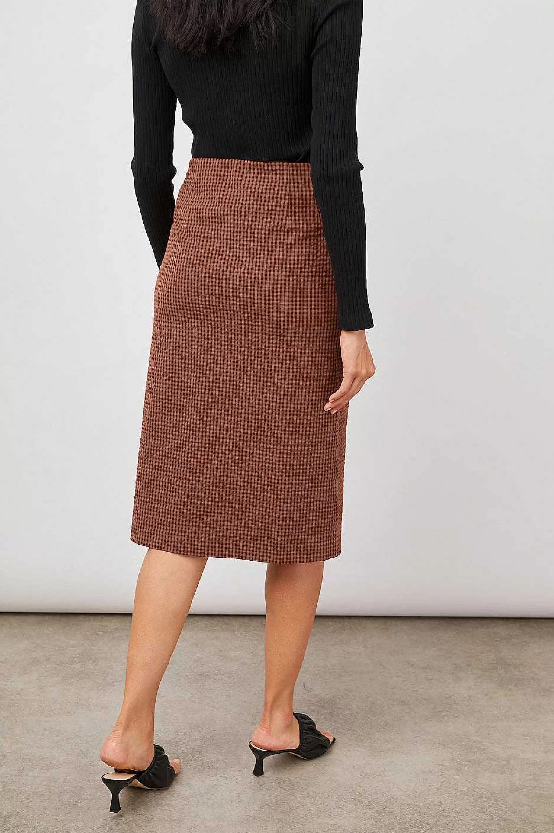 Rokken-Rails Rok Luci - Russet Gingham