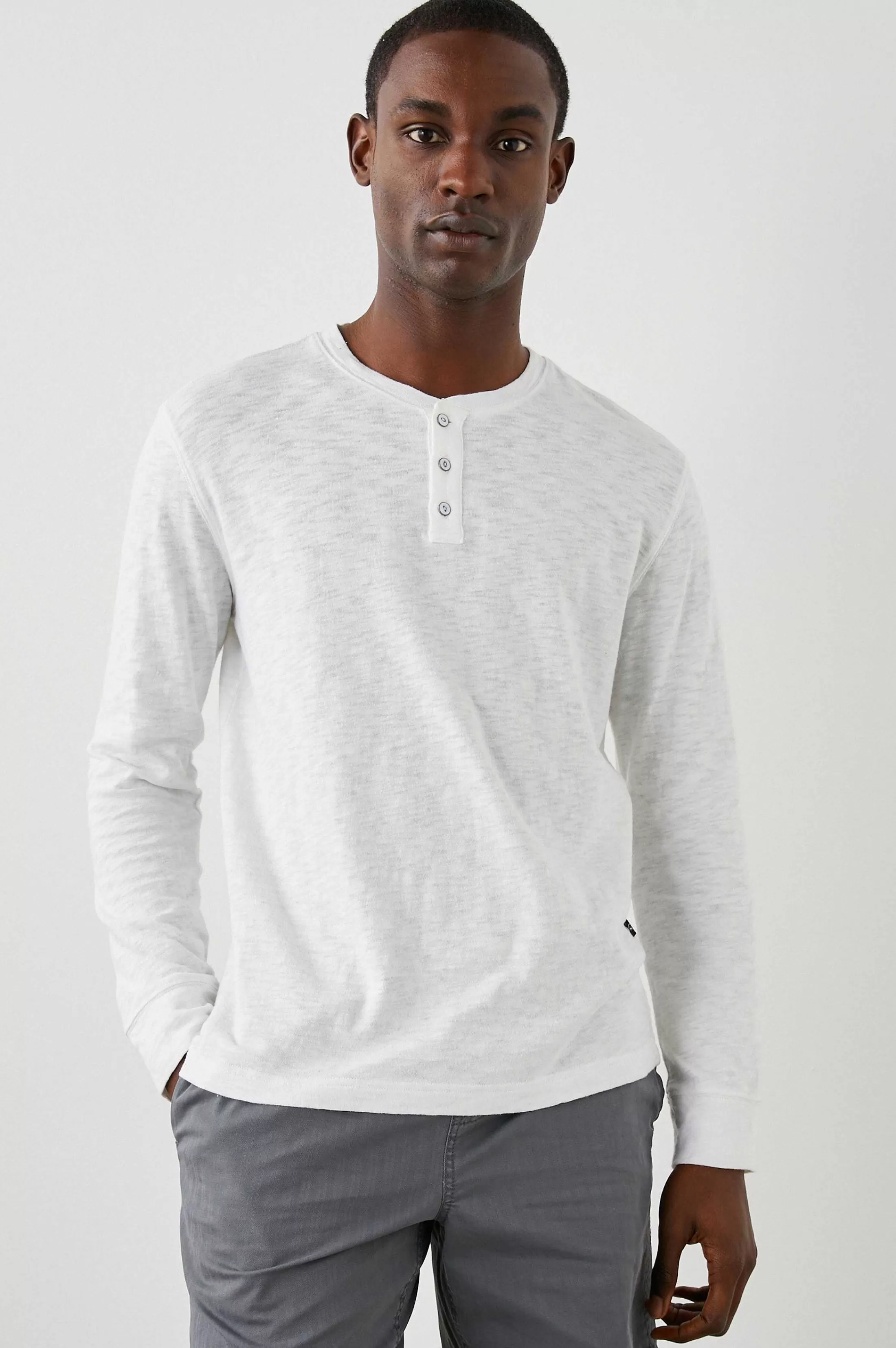 Lounge-Rails Skhi Henley - Wit