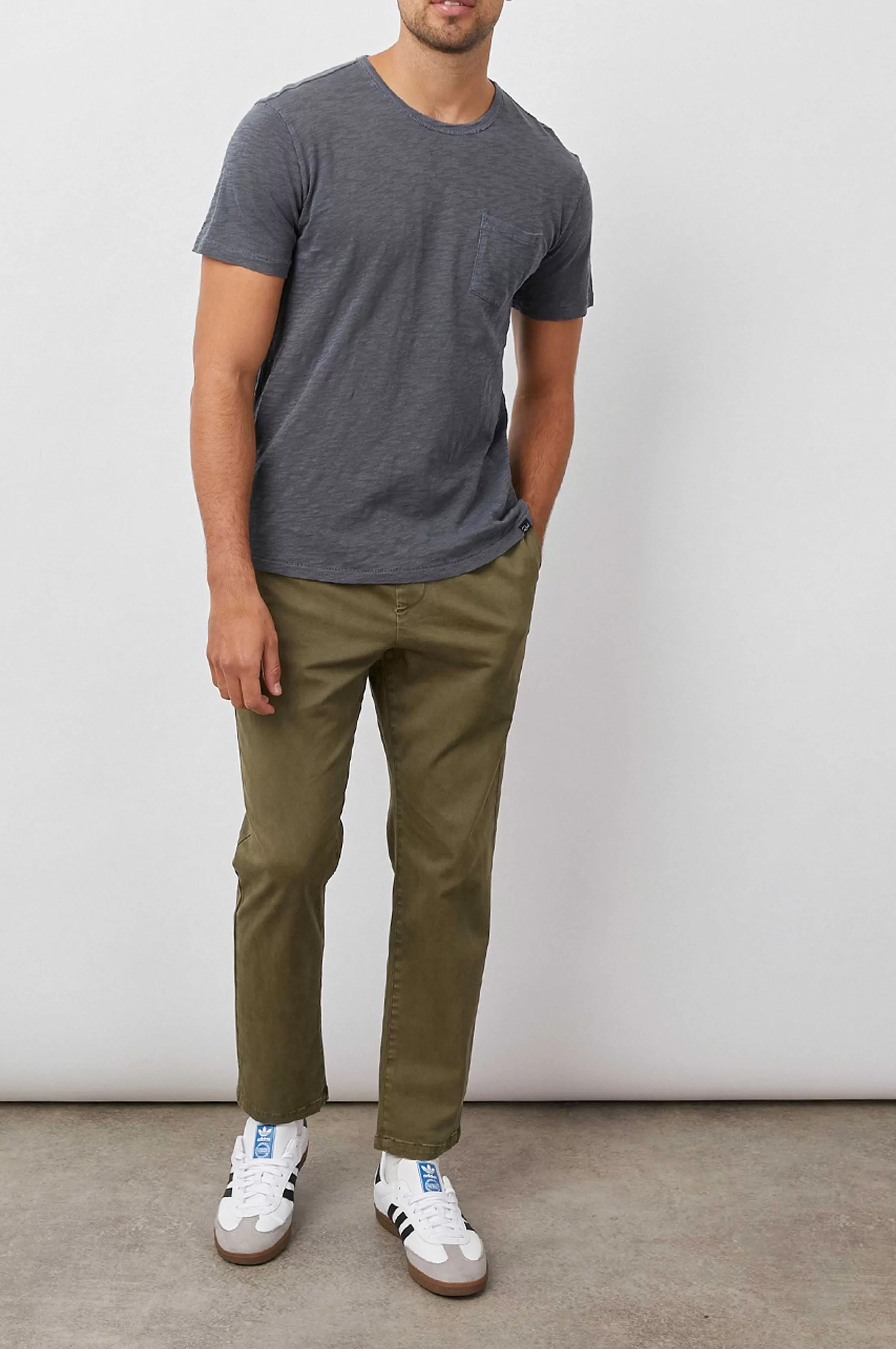 T-Shirts En Polo'S-Rails Skipper T-Shirt - Faded Marine