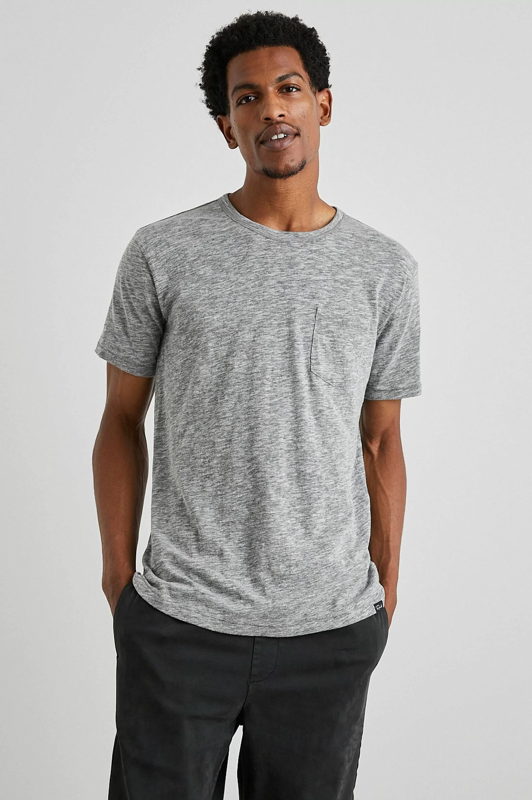 Lounge-Rails Skipper T-Shirt - Heide Grijs