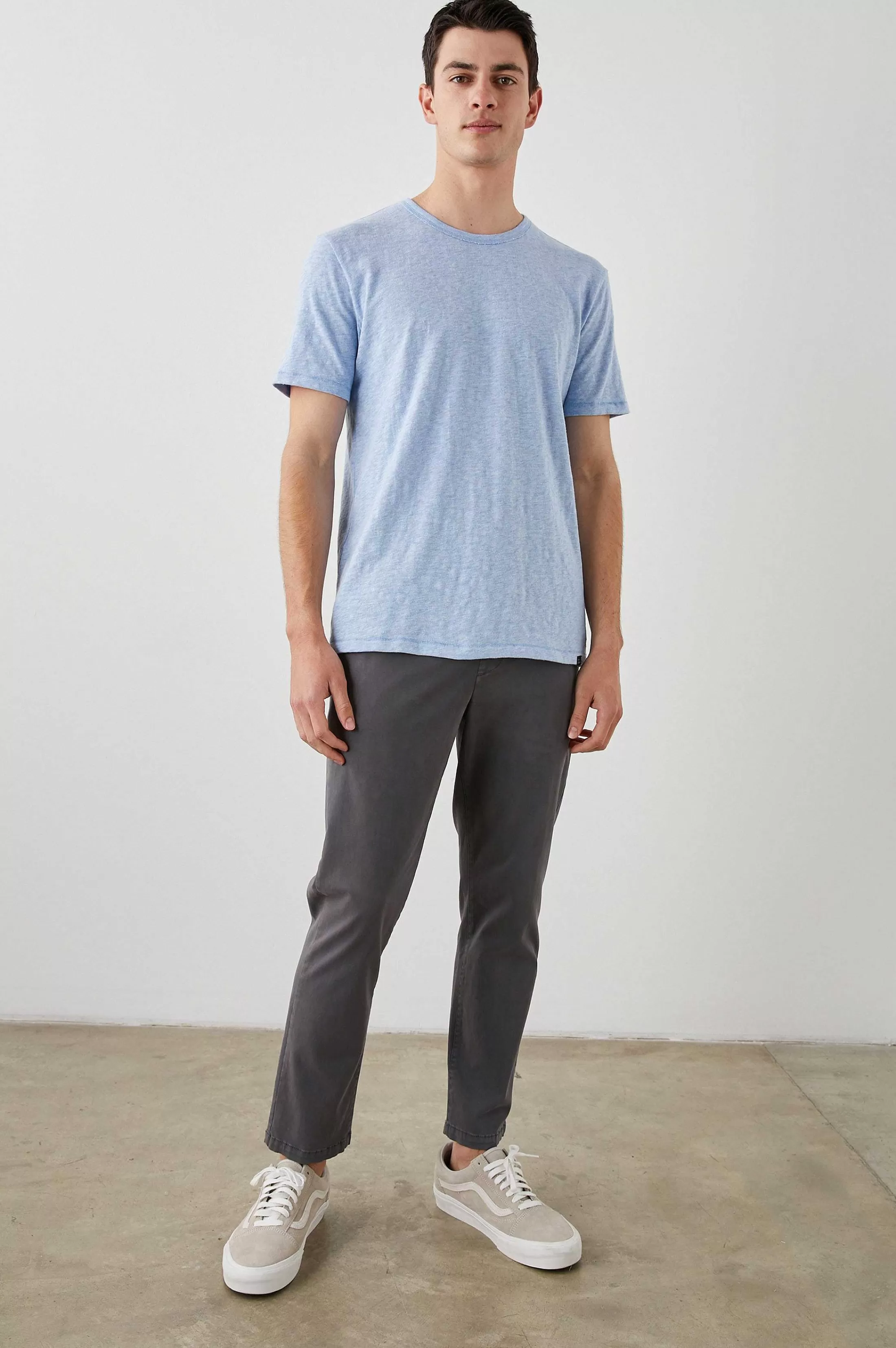 T-Shirts En Polo'S-Rails Skipper T-Shirt - Mirage Heather