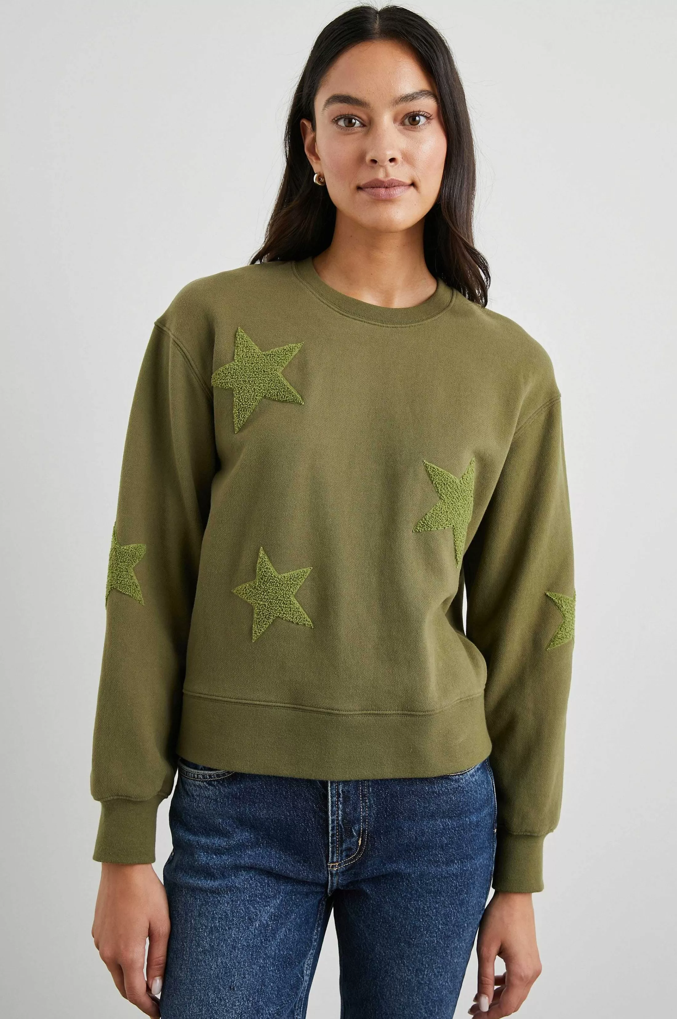 Truien-Rails Sonia Sweatshirt - Olijf