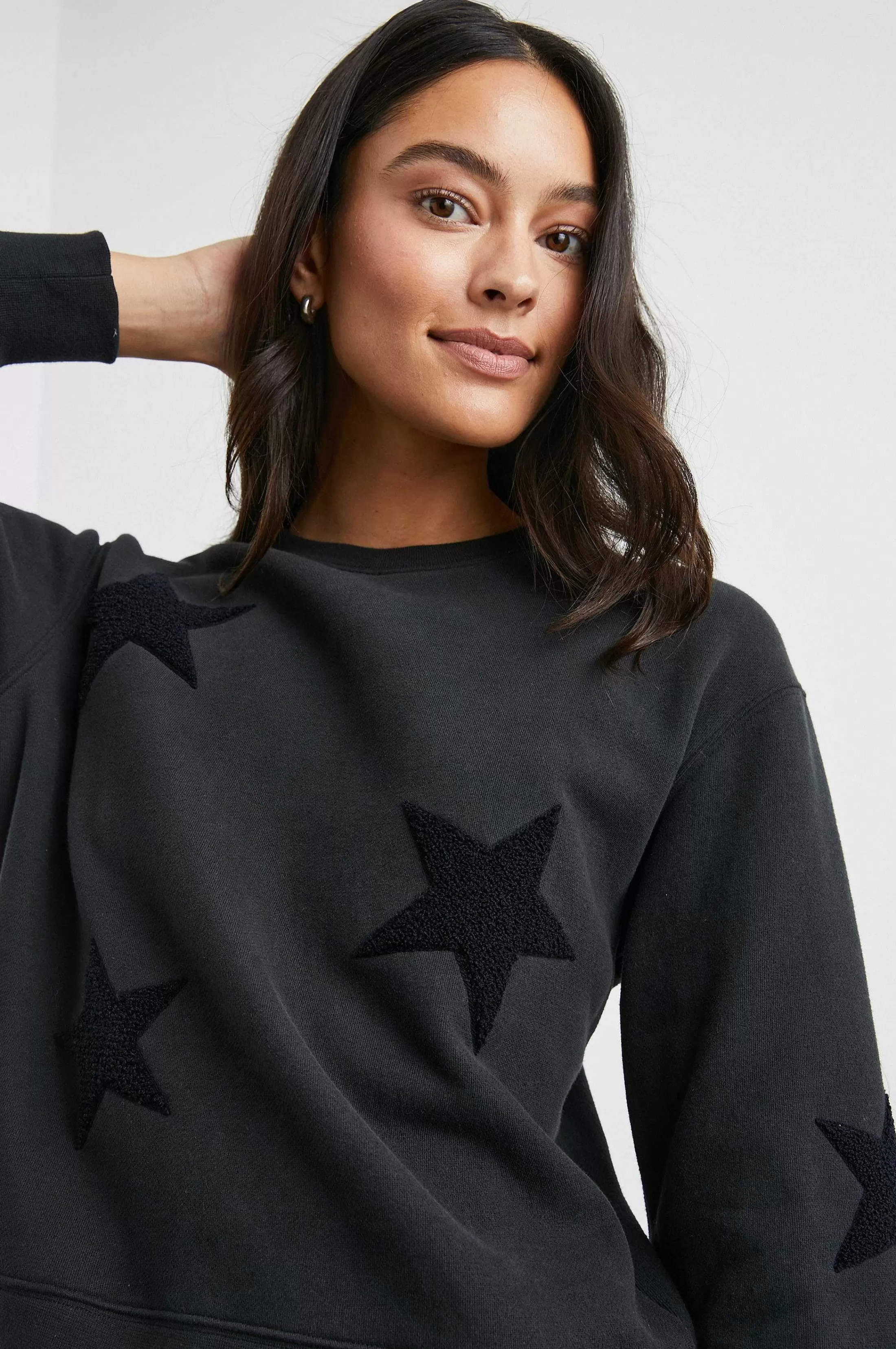 Truien-Rails Sonia Sweatshirt - Zwart