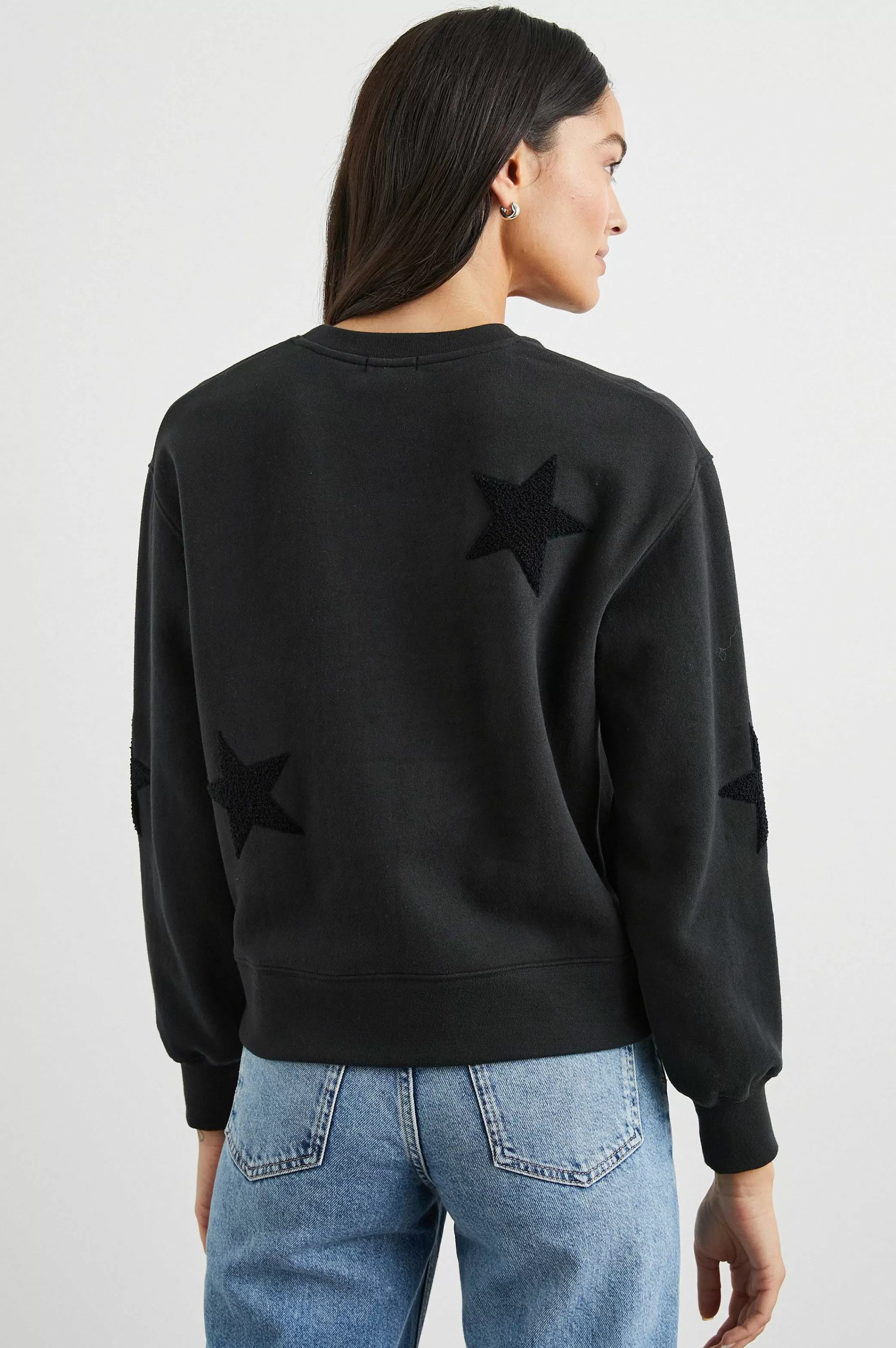 Truien-Rails Sonia Sweatshirt - Zwart