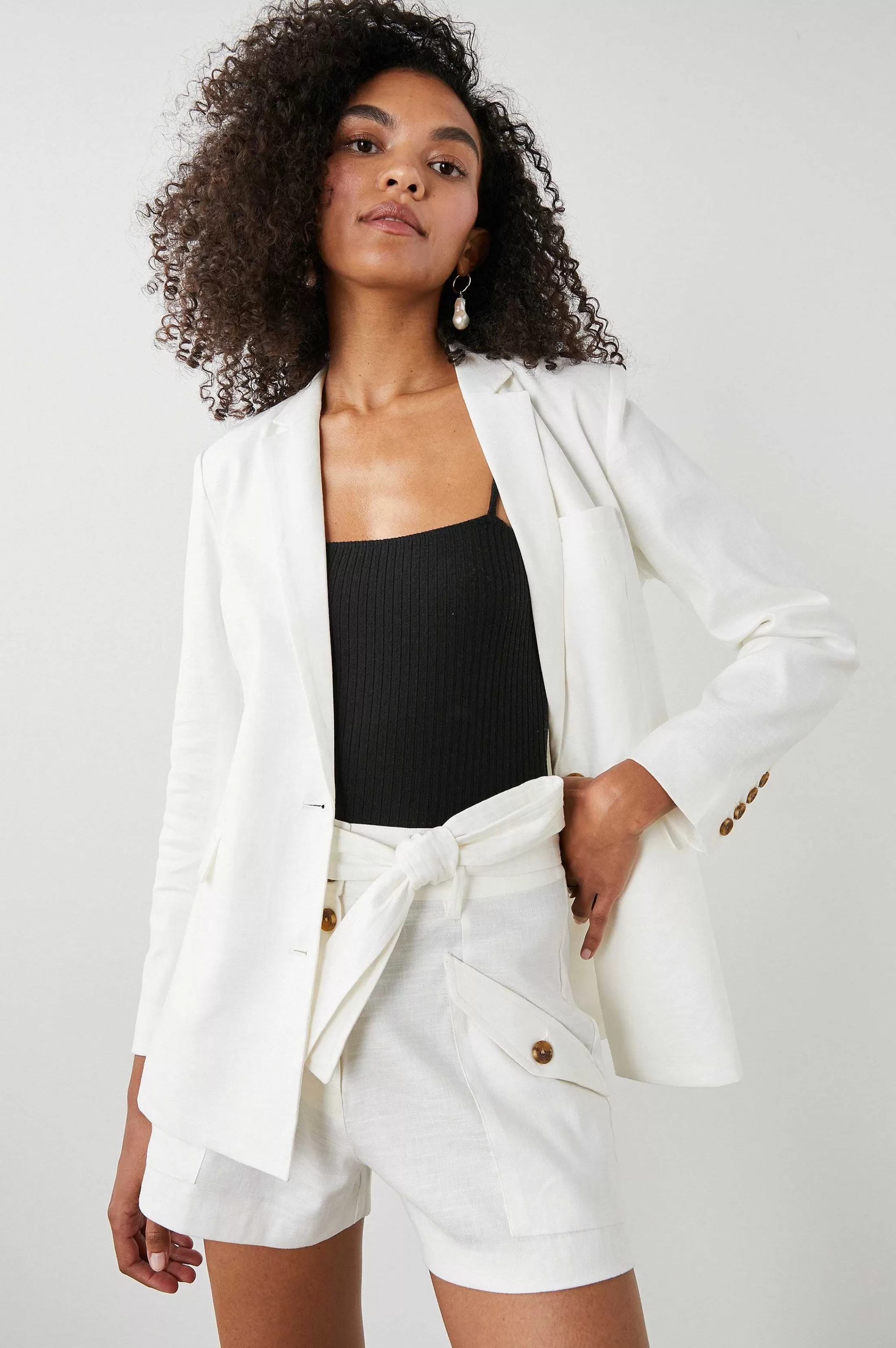 Jassen En Jassen-Rails Stanton Blazer - Creme