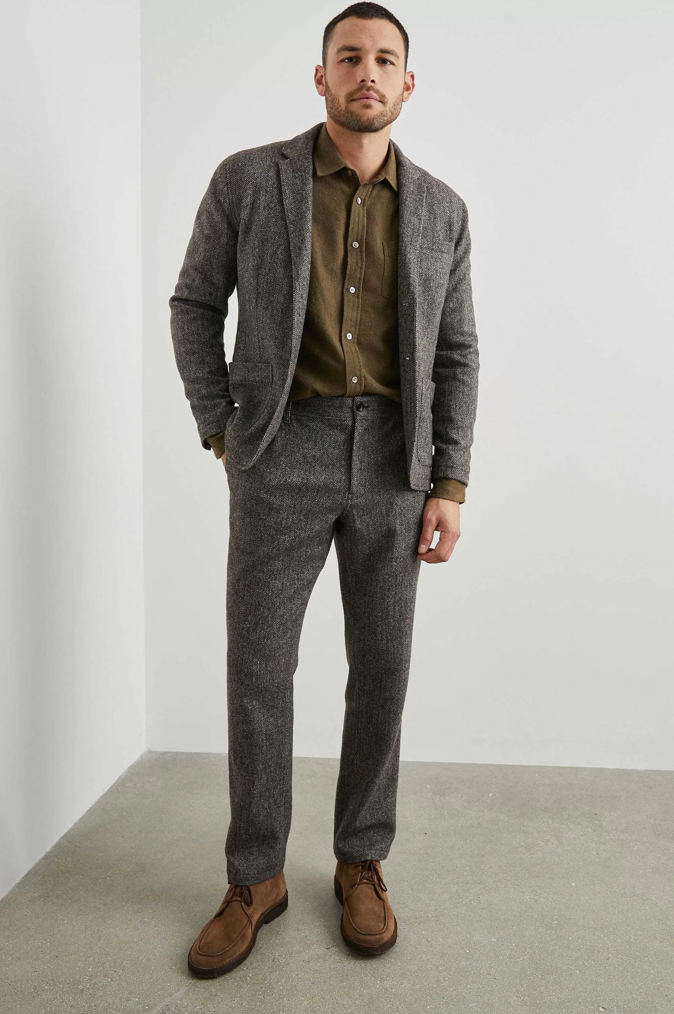 Broek-Rails Thomas Pant - Hoogland Tweed