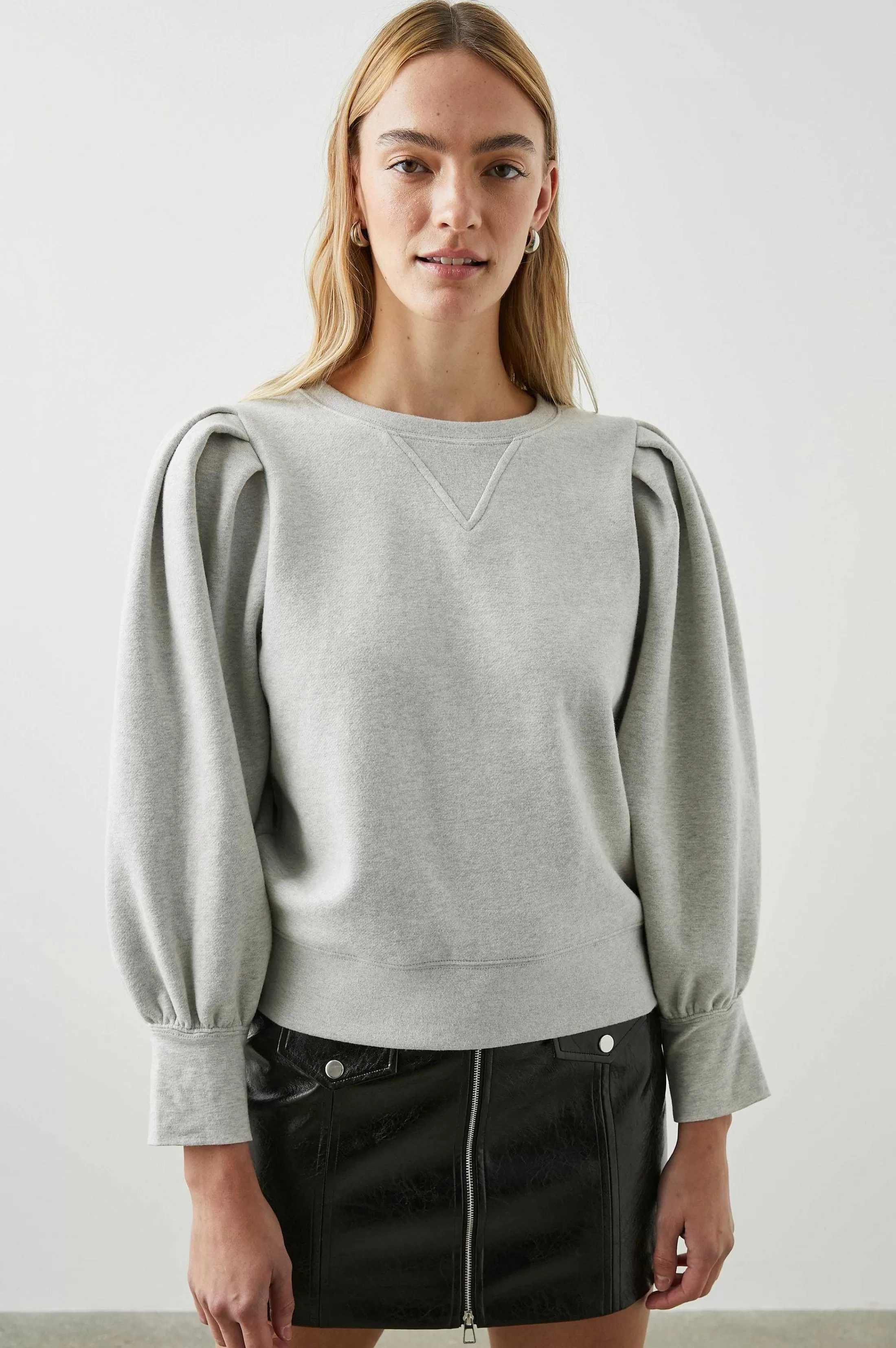 Lounge-Rails Tiffany Sweatshirt - Heather Grijs