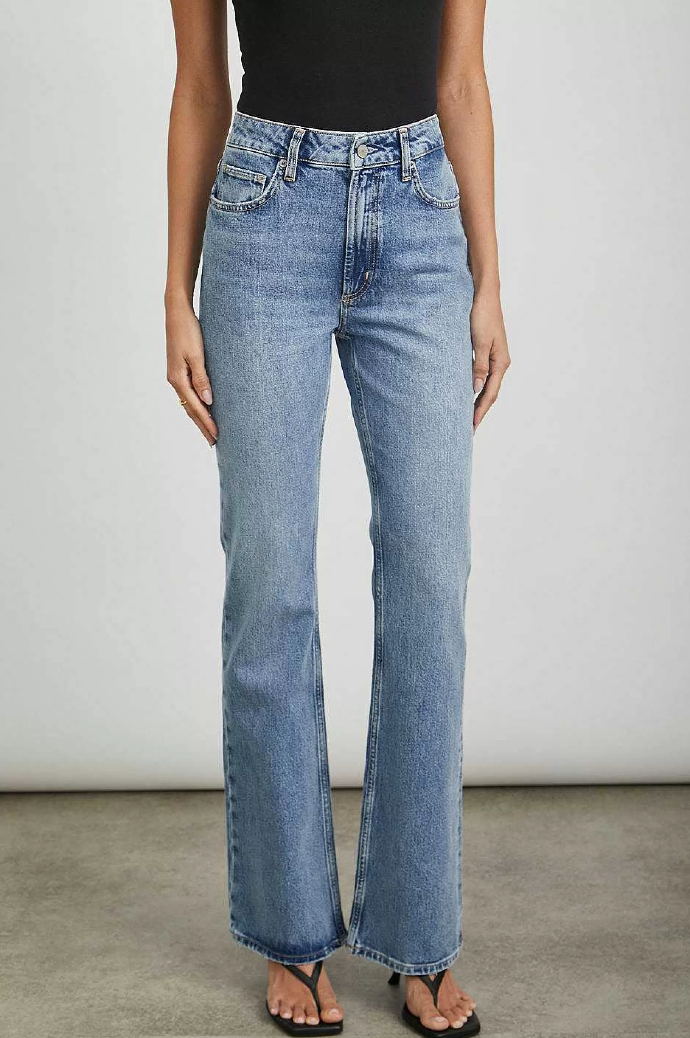 Denim-Rails Zonsondergang Slim Flare - Cascade